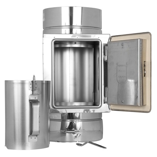 Reinigungselement bis 600° C - doppelwandig - Tecnovis TEC-DW-Standard