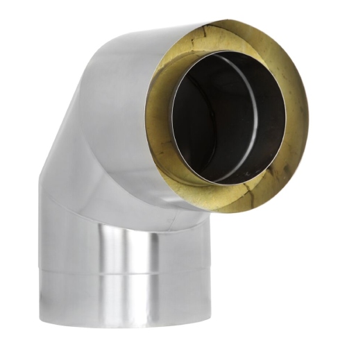 Winkel 87° starr - doppelwandig - Tecnovis TEC-DW-Design