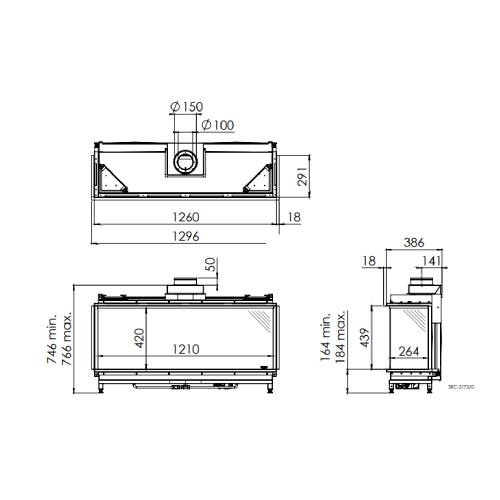 DRU Global 120 BF Triple RCE Gaskamin