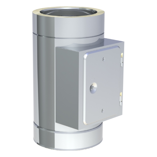Reinigungselement bis 600° C - doppelwandig - Tecnovis TEC-DW-Standard