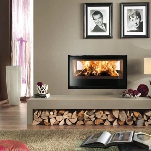 La Nordica Focolare 80 Bifacciale Hybrid Kamineinsatz 10,2 kW