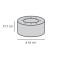 Vorschau: Kaminzubehör Skantherm - Basis Box, ø 46,0 cm für Elements Rund