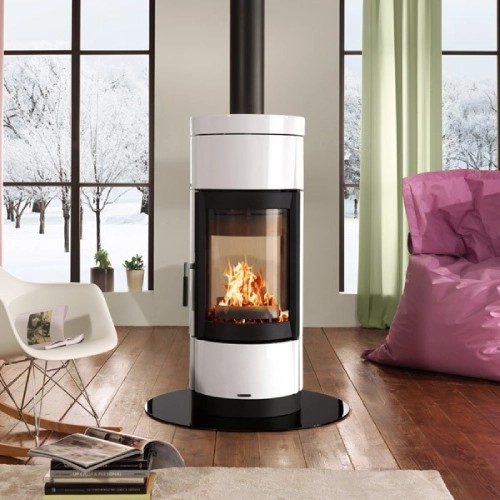 La Nordica Fortuna Bifacciale Kaminofen 8 kW Durchsicht