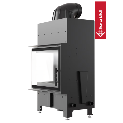 Kratki Floki S Kamineinsatz 8 kW Eckkamin