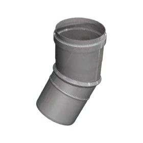 Verstellbogen 0-33° - einwandig - eka edelstahlkamine complex E