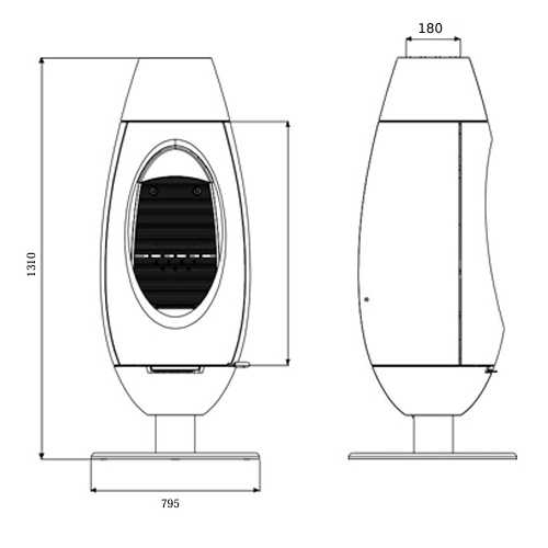 Invicta Ove Kaminofen 10 kW