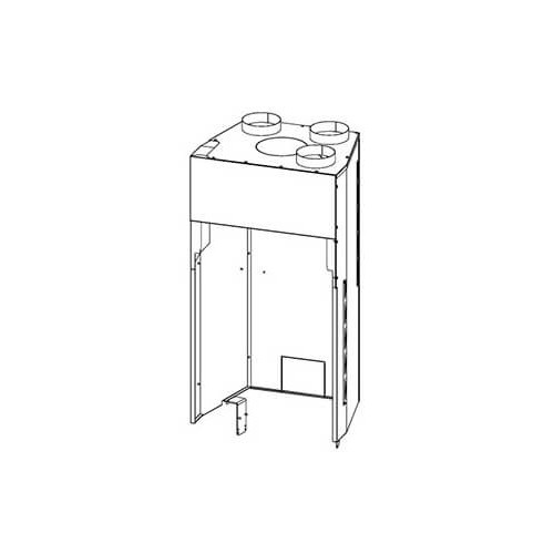 Austroflamm - 80x64 S II 2.0 Konvektionsmantel Kaminzubehör