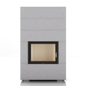 Brunner BSK 08, Kompaktkamin Kaminbausatz 11 kW Drehtür