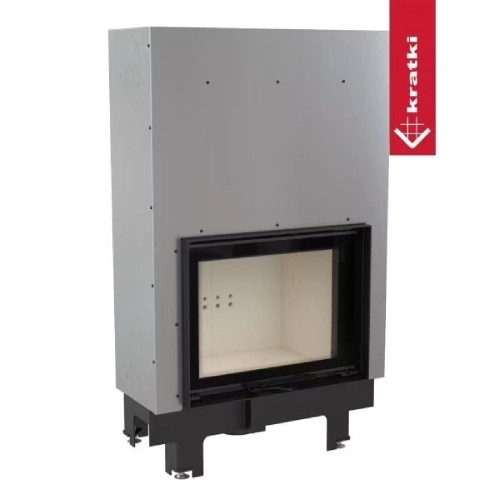 Kratki MBM Kamineinsatz 12 kW Schiebetür wasserführend