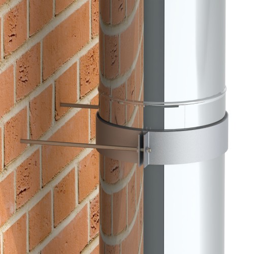 Wäscheabwurfschacht Edelstahl Bausatz - Ø 250 mm - Tecnovis