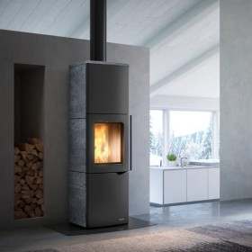 PALAZZETTI Eva S mit Wärmespeicher Kaminofen 7 kW