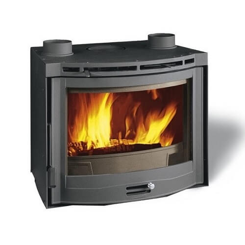 Kamineinsatz La Nordica Inserto 70 Tondo - Ventilato 9,8kW