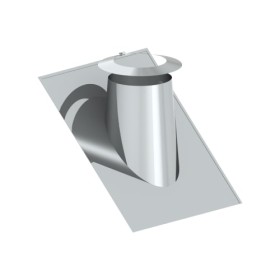 Dachdurchführung 36°-45° mit Wetterkragen für Tecnovis TEC-DW-Classic und TEC-DW-Silver