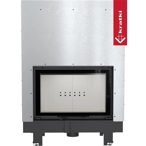 Kratki MBO Kamineinsatz 15 kW Schiebetür wasserführend