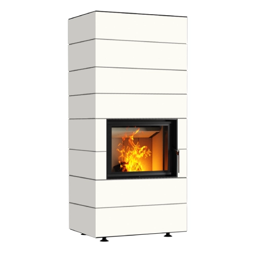 Neocube F10 Black & White Edition Kaminbausatz 4,8 kW