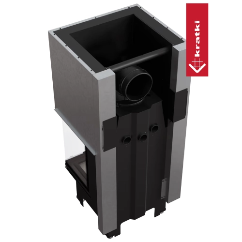 Kratki NBC 600/400 Kamineinsatz 9 kW Schiebetür