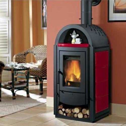 La Nordica Svezia New BII Kaminofen 10,6 kW mit Warmhaltefach