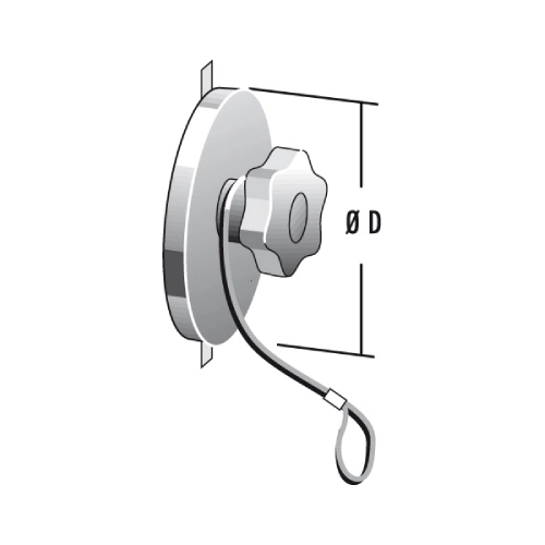 RV-Deckel bis 400 °C - einwandig - Raab Systeme