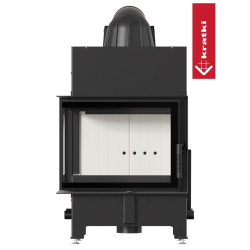 Kratki Floki S Kamineinsatz 8 kW Eckkamin