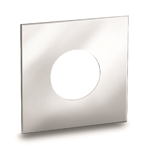 Anschlussblende eckig, 120 mm - doppelwandig - Schiedel ICS