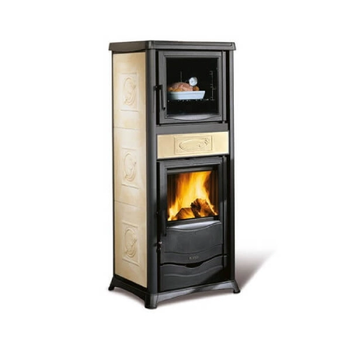 La Nordica Rossella Plus Forno Evo Kaminofen 9,1 kW mit backfach