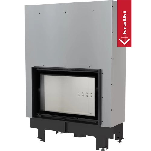 Kratki MBO Kamineinsatz 15 kW Schiebetür wasserführend