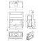 Vorschau: M-Design Argento 1200 H Kamineinsatz 14 kW