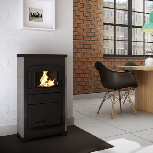 Wamsler RH-8 A/D mit Automatik Dauerbrand Werkstattofen 8 kW