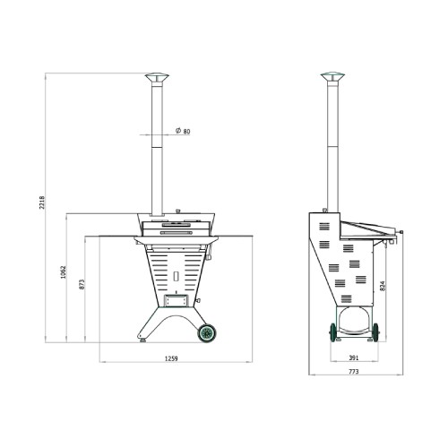 Wamsler Basic Pelletgrill