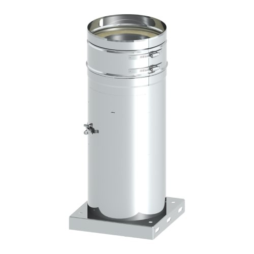 Reinigungselement Design Plus mit integrierter Grundplatte und Kondensatablauf unten - Tecnovis TEC-DW-Classic Reinigungselement Design Plus mit integrierter Grundplatte und Kondensatablauf unten - Tecnovis TEC-DW-Classic