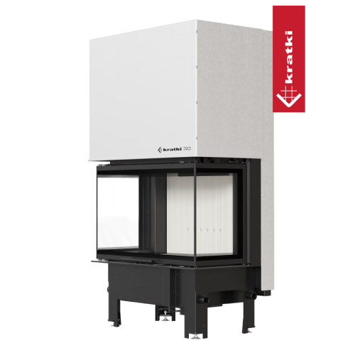Kratki Regnor 800/400 Kamineinsatz 8 kW Schiebetür