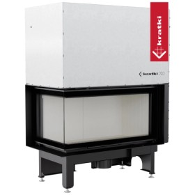 Kratki Nadia 14 Kamineinsatz 14 kW Eckkamin