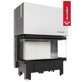 Kratki NBC 1000/400 Kamineinsatz 15 kW Schiebetür