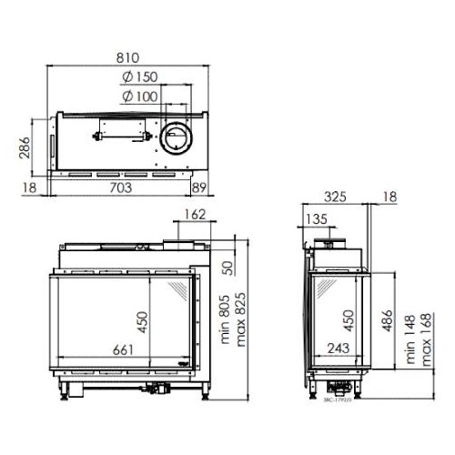 DRU Global 60 Corner BF RCE Gaskamin
