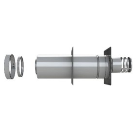 Außenwanddurchführung, unlackiert Ø200/130 mm - DRU LAS ES-I 200/130