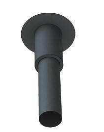 Tecnovis-Rosette für Anschlussstück Kaminofen / Pelletofen Deckenmontage