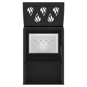 Hitze Lupo M-CP Kaminofen 8,7 kW mit Herdplatte