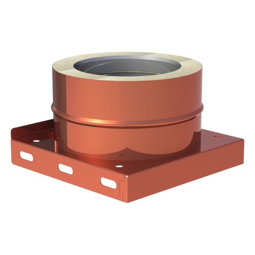 Grundplatte mit Kondensatablauf unten aus Kupfer - doppelwandig - Tecnovis TEC-DW-Classic Grundplatte mit Kondensatablauf unten aus Kupfer - doppelwandig - Tecnovis TEC-DW-Classic