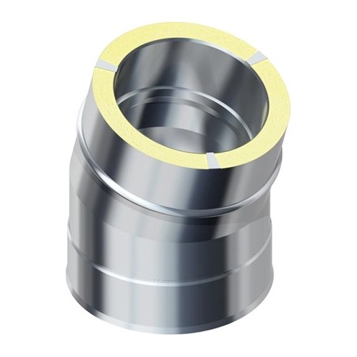 Bogen 15° - doppelwandig - Raab DW 25 Optilife Bogen 15° - doppelwandig - Raab DW 25 Optilife