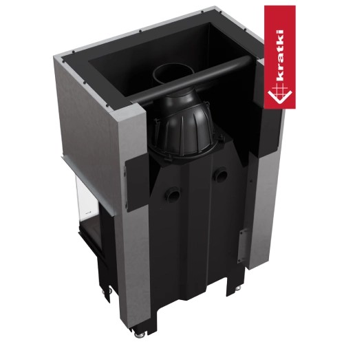 Kratki NBC 680/280 Kamineinsatz 7 kW Schiebetür