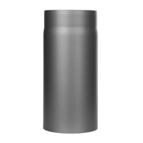 Ofenrohr - Längenelement 330 mm gussgrau - Tecnovis TEC-Stahl