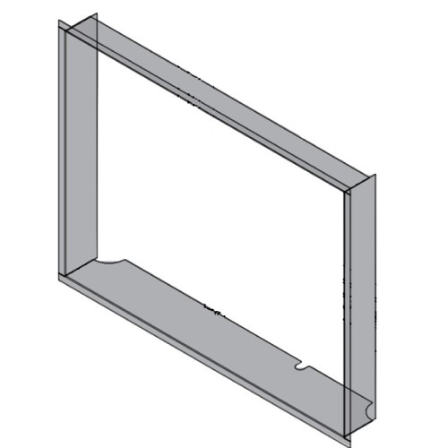 Austroflamm - 80x64 S/SII Designrahmen schieb klein Kaminzubehör Austroflamm - 80x64 S/SII Designrahmen schieb klein Kaminzubehör