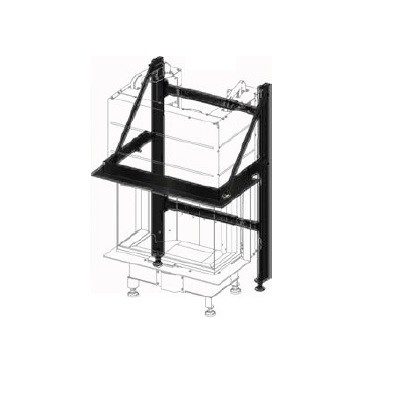 Kaminzubehör Cera Design - Tragrahmen für Kamineinsatz KLC (Traglast max. 250 kg)