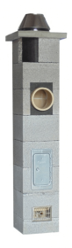 Keramikschornstein NIKO UNI - Ø 160 mm