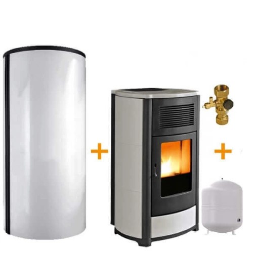 Pelletofen MCZ EGO Hydro Komplettset 11,6 kW wasserführend Pelletofen MCZ EGO Hydro Komplettset 11,6 kW wasserführend