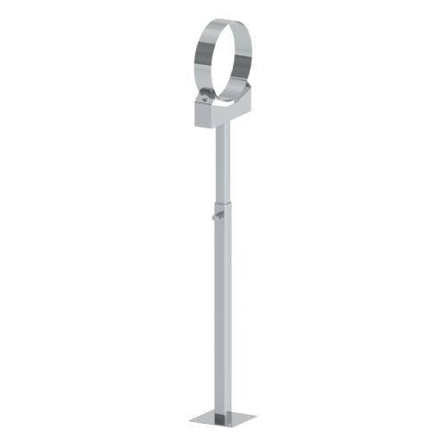 Unterstützung verstellbar 800 - 1500 mm - einwandig - Tecnovis TEC-EW-Classic