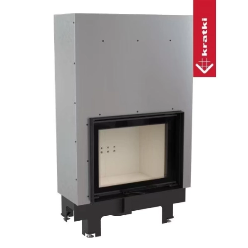 Kratki MBM Kamineinsatz 12 kW Schiebetür wasserführend