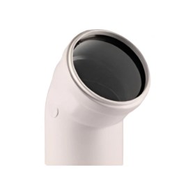 Edilkamin - Weißes Aluminiumrohr, Ø 6 cm Pelletofenzubehör