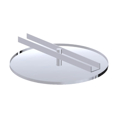 HT-Reinigungsdeckel (trocken) für T-Stück 90° - einwandig - Dinak SW6