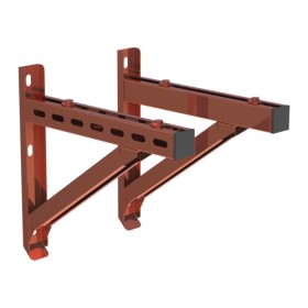 Wandstützen & Querträger Typ I 350 mm, Altkupfer lackiert für Tecnovis TEC-DW-CLASSIC
